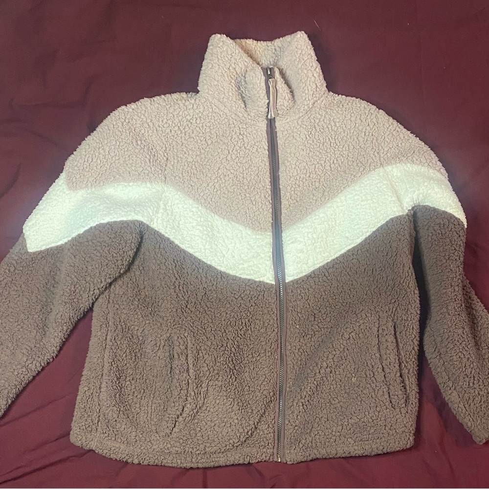 Cozy oversized Sherpa